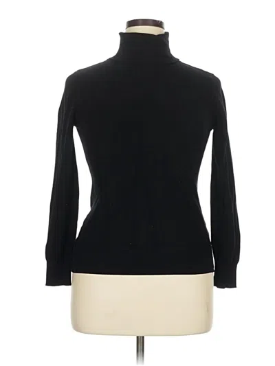 Pre-owned Cielo Turtleneck Sweater In Black