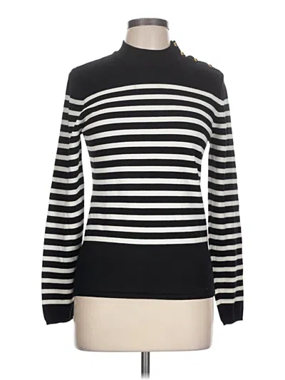 Pre-owned Cielo Turtleneck Sweater In Black