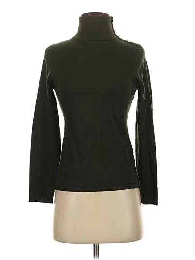 Pre-owned Cielo Turtleneck Sweater In Green