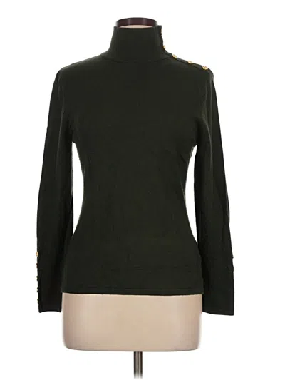 Pre-owned Cielo Turtleneck Sweater In Green