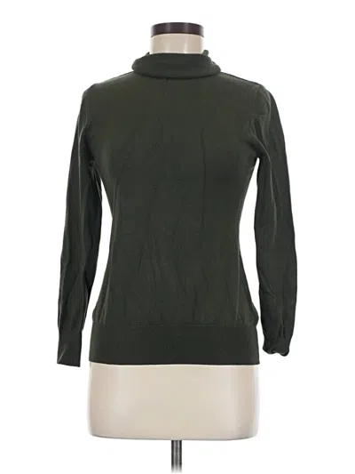 Pre-owned Cielo Turtleneck Sweater In Green