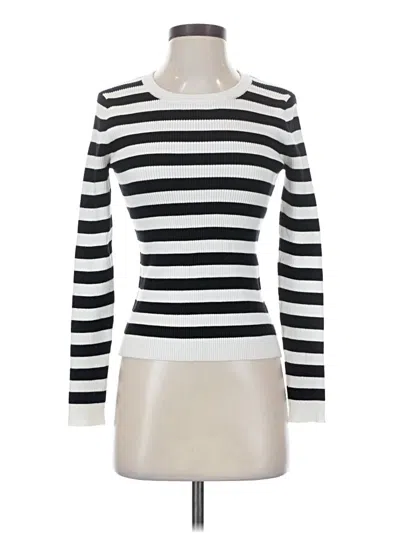Pre-owned Cielo Turtleneck Sweater In White