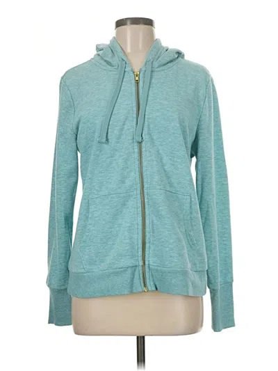 Pre-owned Cielo Zip Up Hoodie In Blue