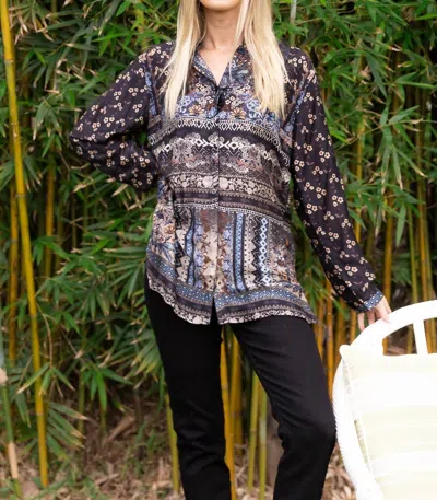 Cienna Belle Top In Billie In Purple