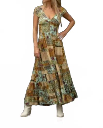 Cienna Harper Rosa Maxi Dress In Multi