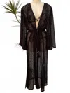 Cienna Women's Athena Beach Cover Up In Black In Black