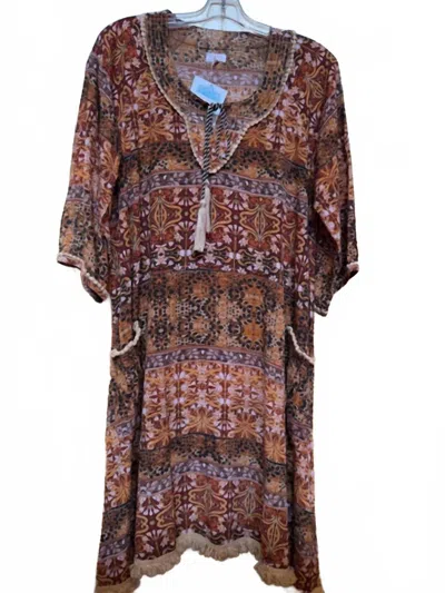 Cienna Women's Rhonda Dress In Brows In Multi