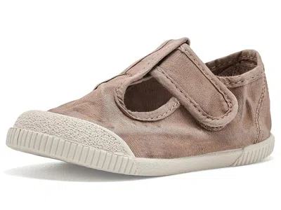 Cienta 451777 (toddler) Kid's Shoes Beige: 25 (us 8 Toddler) M, Canvas In Brown
