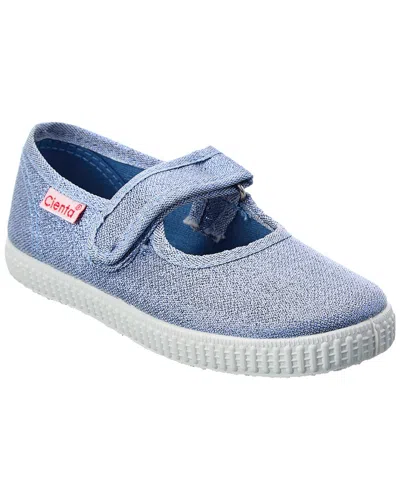 Cienta Canvas Mary Jane In Blue