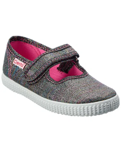Cienta Kids' Canvas Mary Jane In Gray