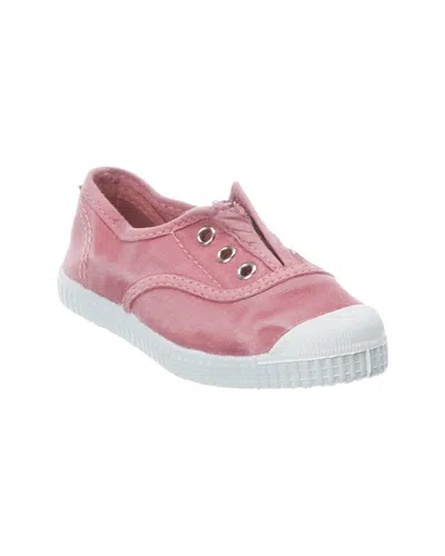 Cienta Canvas Slip-on In Pink