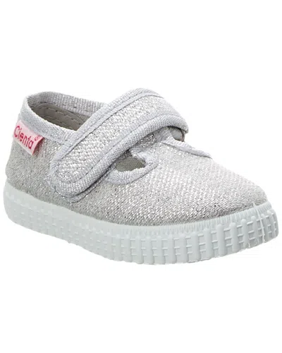 Cienta Kids' Canvas Sneaker In Gray