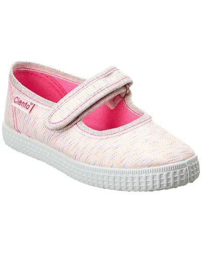 Cienta Canvas Sneaker In Pink