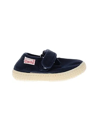 Pre-owned Cienta Kids' Flats In Blue