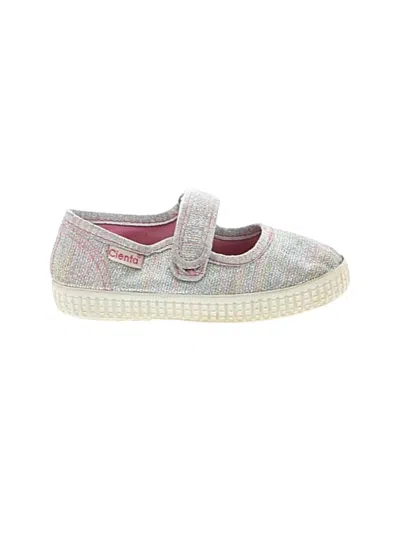 Pre-owned Cienta Kids' Sneakers In Silver