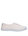 Cienta Woman Sneakers White Size 5y Textile Fibers