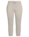 Ciesse Piumini Woman Pants Taupe Size Xs Polyamide, Viscose, Wool, Cashmere In Grey