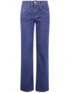 Cigala's Cigalas "bell Bottom" Trousers In Blue