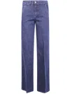 Cigala's Cigalas Relaxed Wide Leg Jeans In Blue