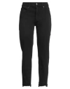Cigala's Woman Jeans Black Size 32 Cotton, Elastane
