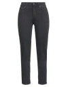 Cigala's Woman Jeans Black Size 32 Cotton, Polyester, Elastane In Black