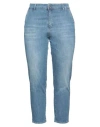 Cigala's Woman Jeans Blue Size 31 Cotton, Elastane In Blue