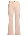 Cigala's Woman Jeans Blush Size 31 Cotton, Elastane In Pink
