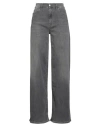 Cigala's Woman Jeans Grey Size 30 Cotton, Elastomultiester, Elastane In Gray