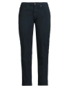 Cigala's Woman Jeans Midnight Blue Size 29 Cotton, Elastane In Blue