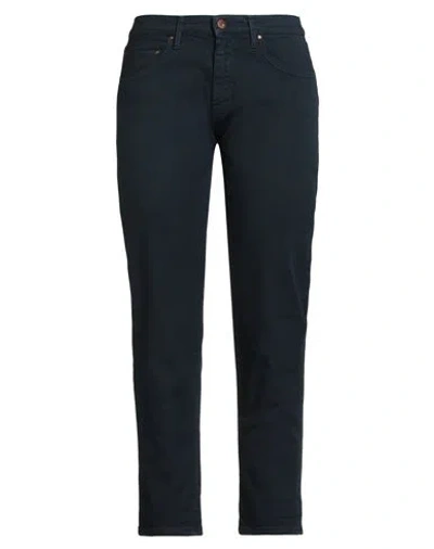 Cigala's Woman Jeans Midnight Blue Size 29 Cotton, Elastane