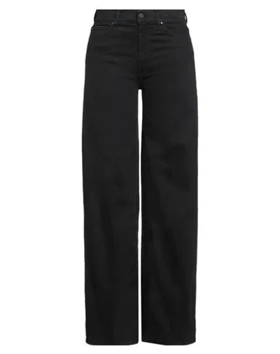 Cigala's Woman Pants Black Size 29 Cotton, Elastane