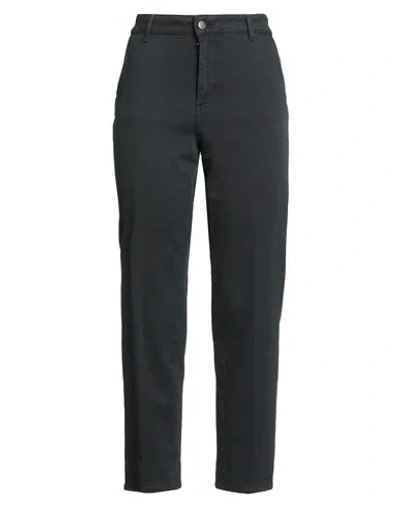 Cigala's Woman Pants Black Size 31 Lyocell, Cotton, Elastane