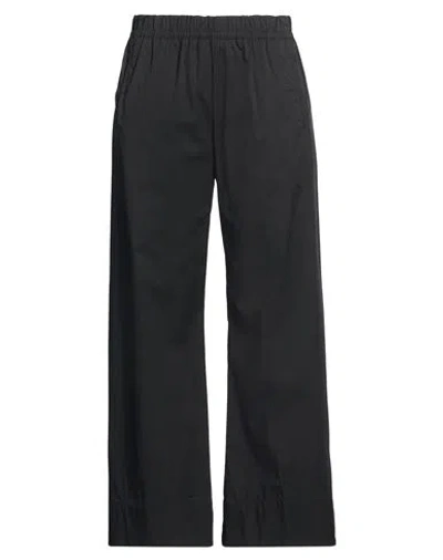 Cigala's Woman Pants Black Size 32 Cotton, Nylon, Elastane