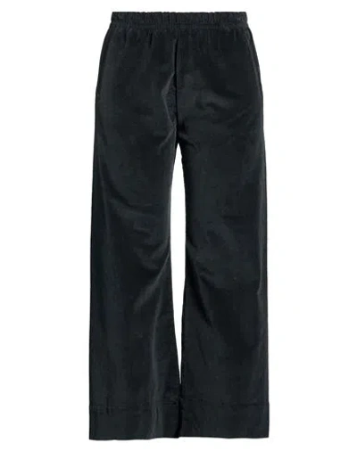 Cigala's Woman Pants Black Size 33 Cotton, Tencel, Elastane