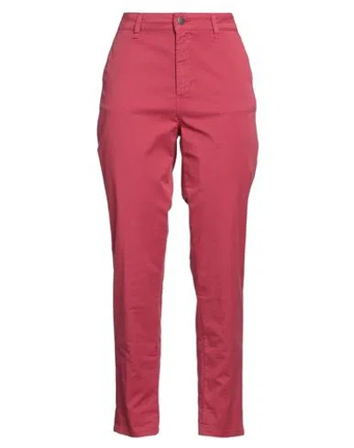 CIGALA'S CIGALA'S WOMAN PANTS GARNET SIZE 32 COTTON, MODAL, ELASTANE