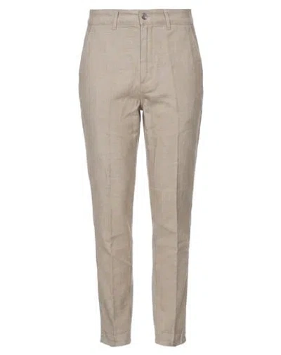 Cigala's Woman Pants Khaki Size 26 Cotton, Polyester, Viscose, Elastane In Neutral