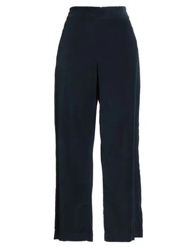 Cigala's Woman Pants Midnight Blue Size 30 Cotton, Elastane