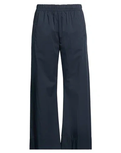 Cigala's Woman Pants Midnight Blue Size 31 Cotton, Nylon, Elastane