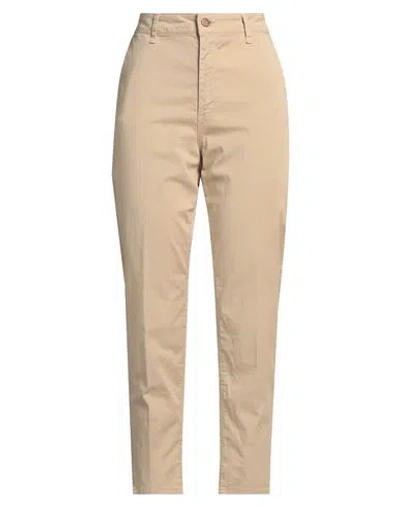 CIGALA'S CIGALA'S WOMAN PANTS SAND SIZE 32 COTTON, ELASTANE