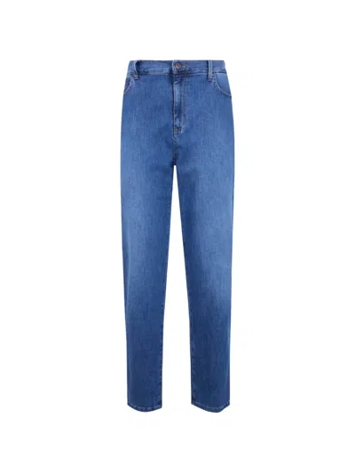 Cigala's Cotton Denim Jeans In Blue