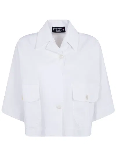 Cigala's Cigalas Jacket " Redcapsule" In White