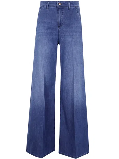 Cigala's Cigalas Wide Leg Medium Palace Jeans In Blue