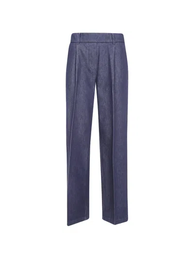 Cigala's Pinces Pleated Straight-leg Classic Jeans In Animal Print