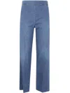 Cigala's Cigalas Relaxed Wide Leg Jeans In Blue
