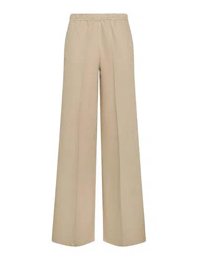 Cigala's Straight Leg Trousers In Beis