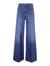 Cigala's Wide Leg Medium Palace Jeans In Blue