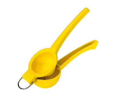 Cilio Aluminum Limona Lemon Squeezer, Yellow