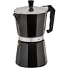 Cilio Classico Stovetop Espresso Maker, 15 Ounce In Black