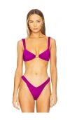 Cin Cin Abyss Bikini Top In Iris