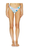 Cin Cin Avenue Classic Bikini Bottom In Blue